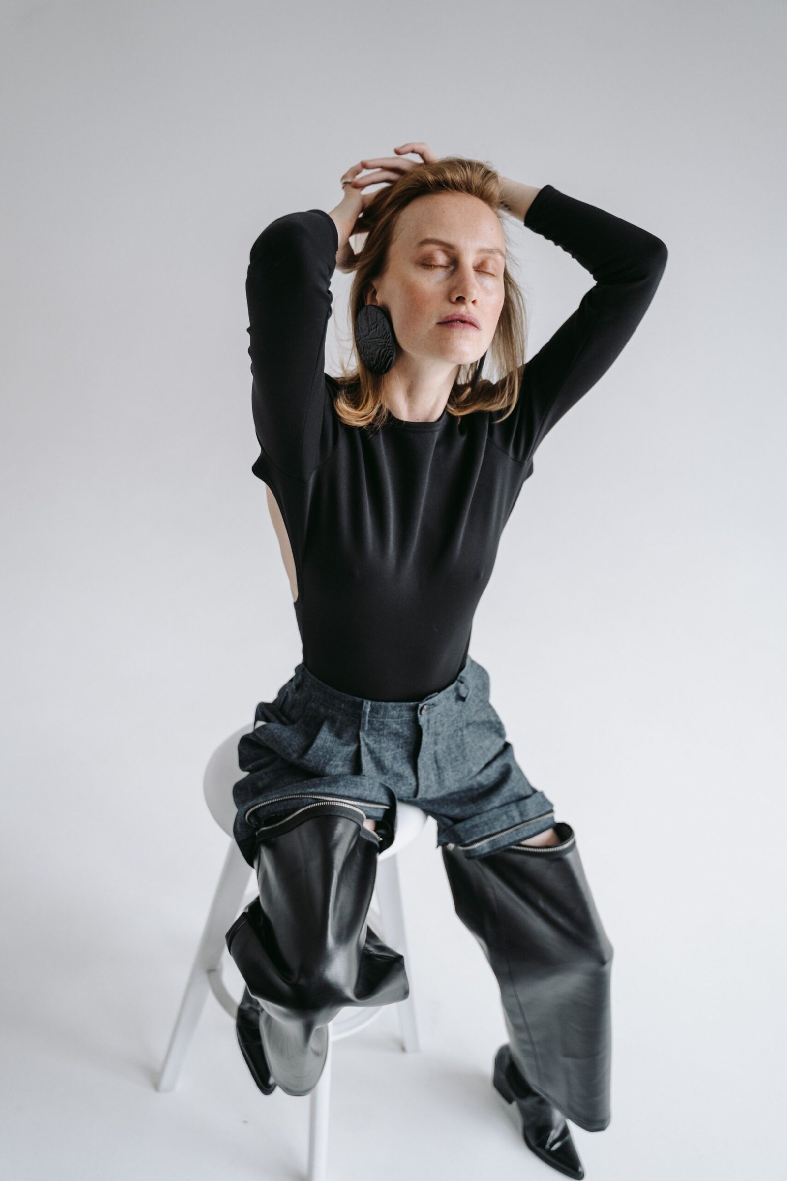 Modern Wide-Leg Trousers